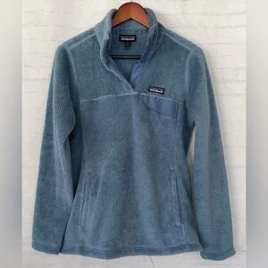 Patagonia Women's Re-Tool Snap-T® Fleece Pullover Abalone Blue